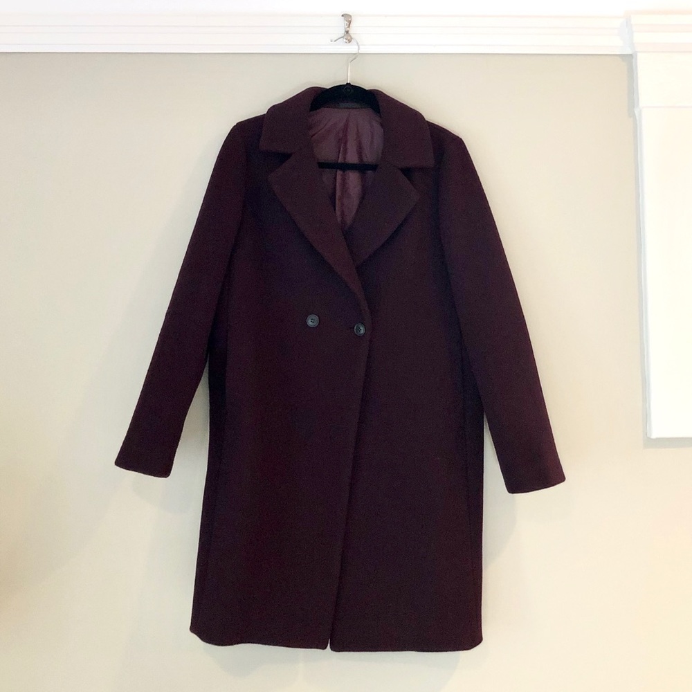 Uniqlo Wool Blend Coat XS